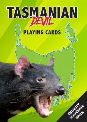 Tasmanian Devil Playing Cards